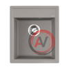 Omoikiri Daisen 42-GR Artgranit/leningrad grey